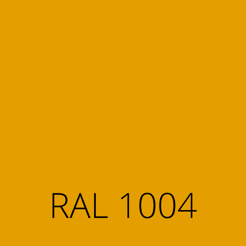 RAL 1004 złoty żółty golden yellow