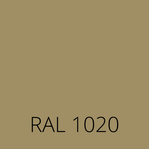 RAL 1020 piaskowo-szary olive yellow