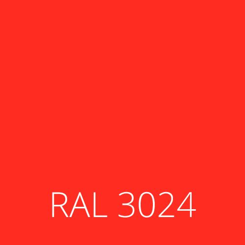 RAL 3024 świecąca czerwień luminous red