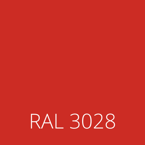 RAL 3028 czysty czerwony pure red