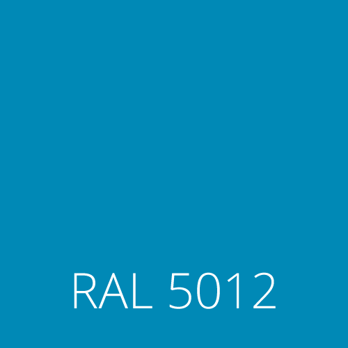 RAL 5012 niebieski jasny light blue