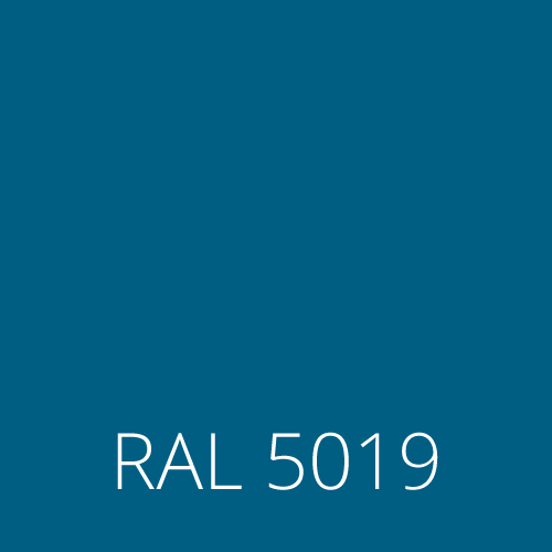 RAL 5019 niebieski capri capri blue