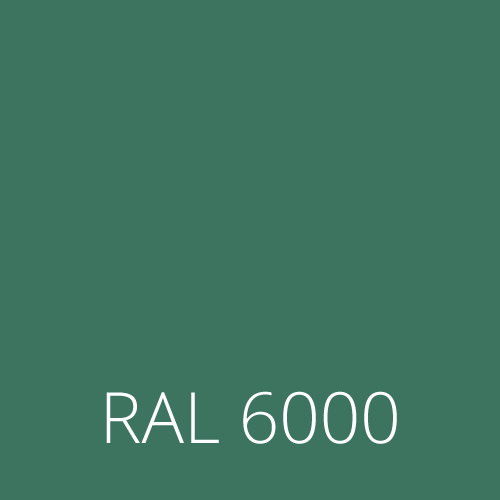 RAL 6000 patyna zielona patina green