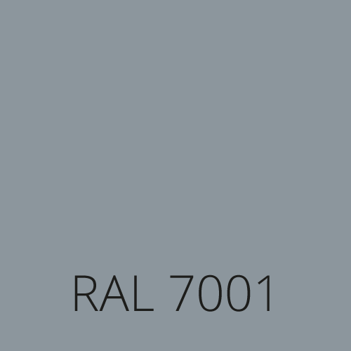 RAL 7001 srebrno-szary silver grey