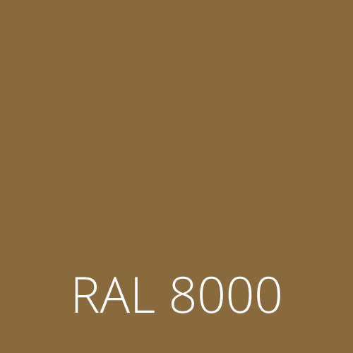 RAL 8000 zielono-brązowy green brown