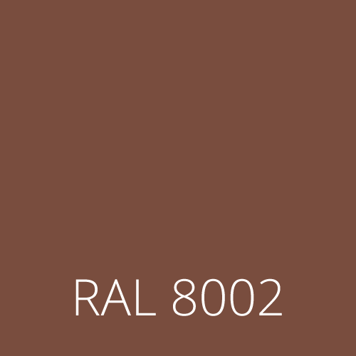 RAL 8002 brązowy sygnałowy signal brown