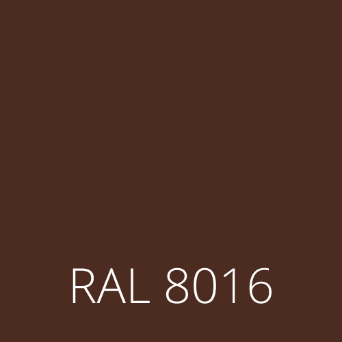 RAL 8016 mahoniowy brązy mahogany brown