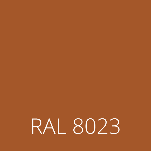 RAL 8023 brązowy pomarańczowy orange brown