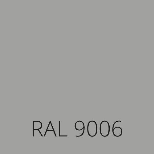 RAL 9006 białe aluminium white aluminium