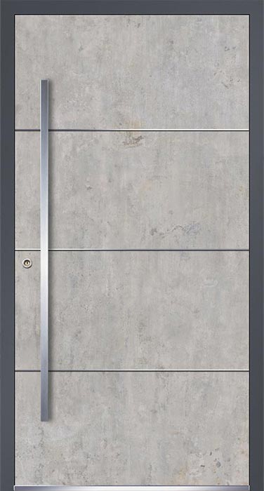 Drzwi wejściowe CE-LINE AB-CE 03 beton
